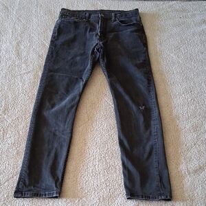 Levi's Women's Charcoal Straight Leg Jeans